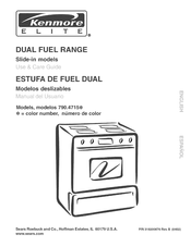 Sears Kenmore Elite 790.4715 Manual Del Usuario