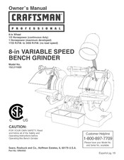 Craftsman professional 152.211620 Manual De Instrucciones