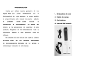 Gadnic VOICER01 Manual Del Usuario