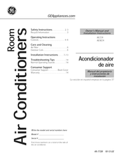 GE AEZ24 Manual Del Propietario Y Instrucciones De Instalación