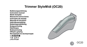 Heiniger StyleMidi OC20 Manual De Instrucciones