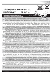 Ecs Electronics VW-291-BX Instrucciones De Montaje