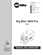 Miller Big Blue 500X Pro Manual Del Operador