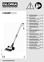 Gloria FineCut 230V Instrucciones De Uso