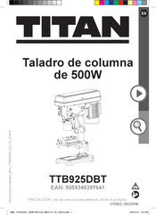 Titan TTB925DBT Manual Del Usuario