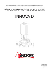 iNOXPA INNOVA D Instrucciones De Instalación, Servicio Y Mantenimiento