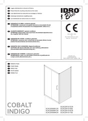 Idro-Bric COBALT INDIGO SCACER1017SE Instrucciones De Montaje