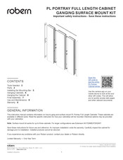 Robern P2SM-GKIT72D4P Instrucciones De Montaje