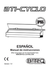 Briteq BTI-CYCLO Manual De Instrucciones