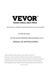 VEVOR CPF-3500D Manual De Instrucciones