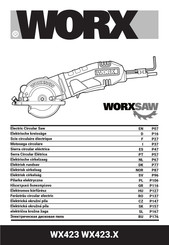 Worx WX423 Serie Manual Original