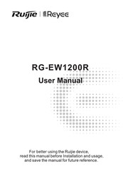 Ruijie Reyee RG-EW1200R Manual De Usuario