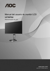 AOC U2790PQU Manual Del Usuario