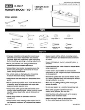 Uline H-11417 Manual Del Usuario