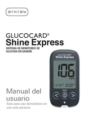 Arkray GLUCOCARD Shine Express Manual Del Usuario