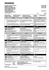 Siemens 3RV1.7 Instructivo