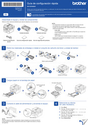 Brother DCP-B7640DW Guía De Configuración Rápida