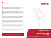 Costway GIANTEX JV10360 Manual Del Usuario