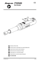 Snap-On PTGR405 Traducción De Las Instrucciones Originales