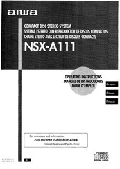 Aiwa NSX-A111 Manual De Instrucciones