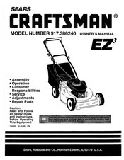 Craftsman 917.386240 Manual Del Dueño