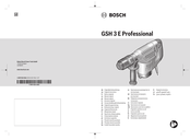 Bosch GSH 3 E PROFESSIONAL Manual Original