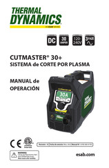 ESAB Thermal Dynamics CUTMASTER 30+ Manual De Operación