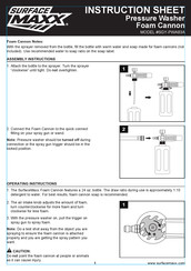 SurfaceMaxx SGY-PWA83A Hoja De Instrucciones