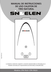 Sindelen CFN-10GLSI Manual De Instrucciones De Uso