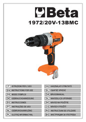 Beta 1972/20V-13BMC Manual De Instrucciones