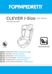 Foppapedretti CLEVER i-Size Manual De Instrucciones