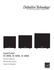 Definitive Technology SuperCube SC 8000 Manual Del Usuario