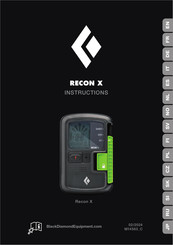 Black Diamond RECON X Manual De Instrucciones