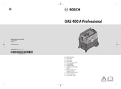 Bosch GAS 400 A Professional Manual Original