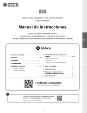 HORI HPC-044U Manual De Instrucciones