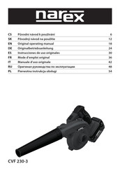 Narex CVF 230-3 Instrucciones De Uso Original