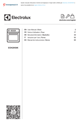 Electrolux EOH2H04K Manual Del Usuario