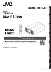 JVC DLA-RS4500K Instrucciones