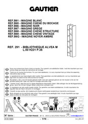 Gautier ALVEA M 291 B67 Instrucciones De Montaje