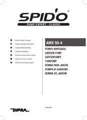 SPIDO AMX 50-4 Manual De Instrucciones Original