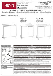 HENN Requinte C639-217 Instrucciones De Montaje