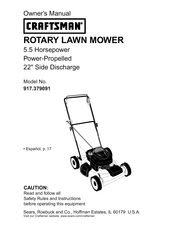 Craftsman 917.379091 Manual Del Propietário