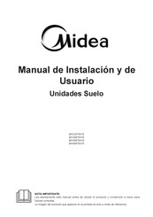 Midea MIH56F5N18 Manual De Instalación Y De Usuario