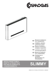 COSMOGAS SLIMMY Manual De Instalación, Uso Y Mantenimiento