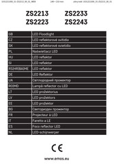 Emos ZS2223 Manual Del Usuario