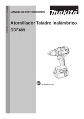 Makita DDF489 Manual De Instrucciones