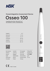 NSK Osseo 100 Manual Del Usuario