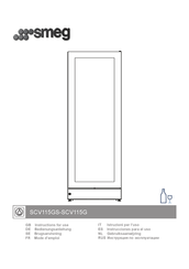 Smeg SCV115GS Instrucciones Para El Uso