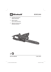 EINHELL GC-EC 2040 Manual De Instrucciones