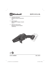 EINHELL 4600035 Manual De Instrucciones